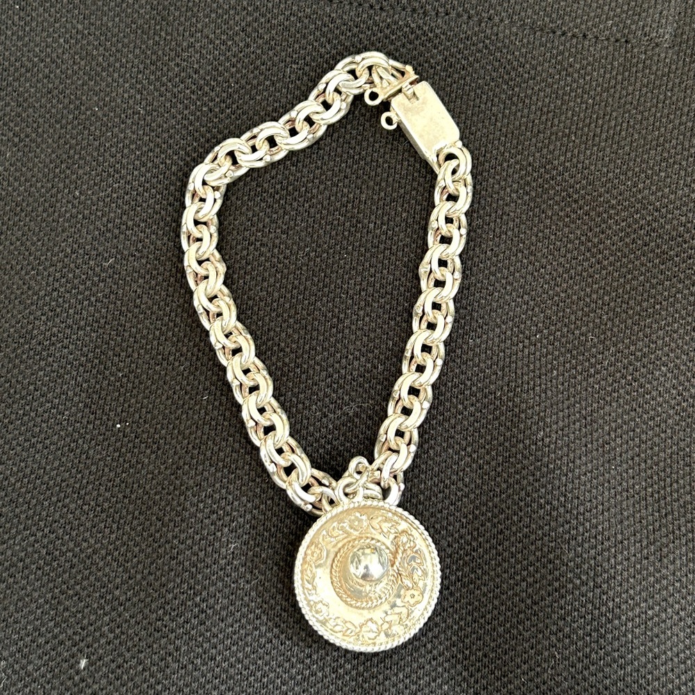 925 Sombrero Charm Bracelet